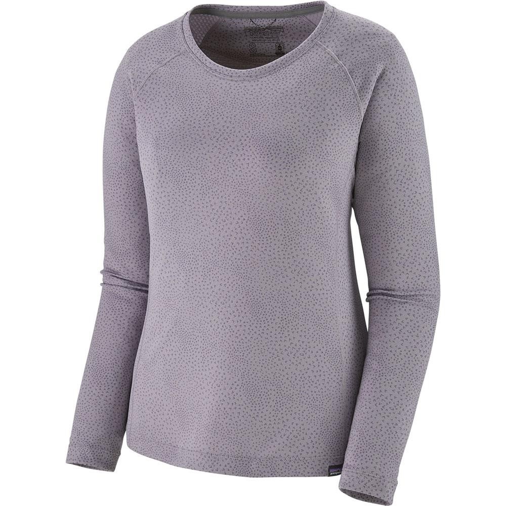EUC Patagonia Women's Capilene Midweight Crew in Migration Smokey Violet